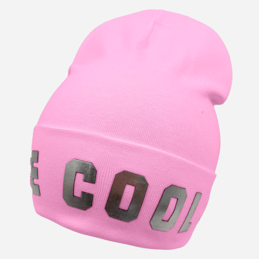 

Демисезонная шапка Sample Be Cool 46-52 Светло-розовая