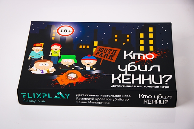 

Настольная игра Кто убил Кенни “Южный парк” Flixplay