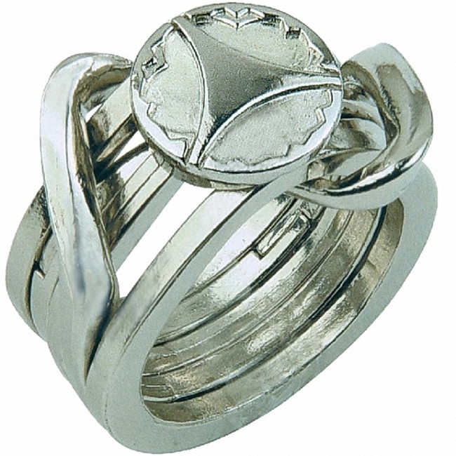 

Литая головоломка Cast Puzzle RING ІІ (Кольцо-2) 5 ур. сложности
