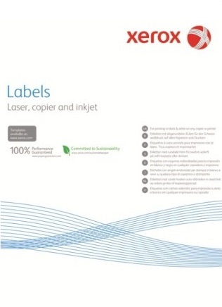 

Наклейка Xerox Mono Laser 24UP (squared) 70x37mm 100л. (003R97408)