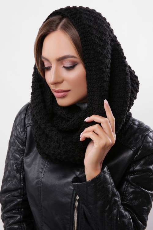

Снуд MarSe 297  Черный (MS_297_Черный, Снуд MarSe 297 one-size Черный (MS_297_Черный)