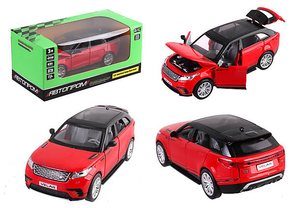 

Машина металл 1:32 Land Rover Range Rover Velar свет, звук Автопром (68440)