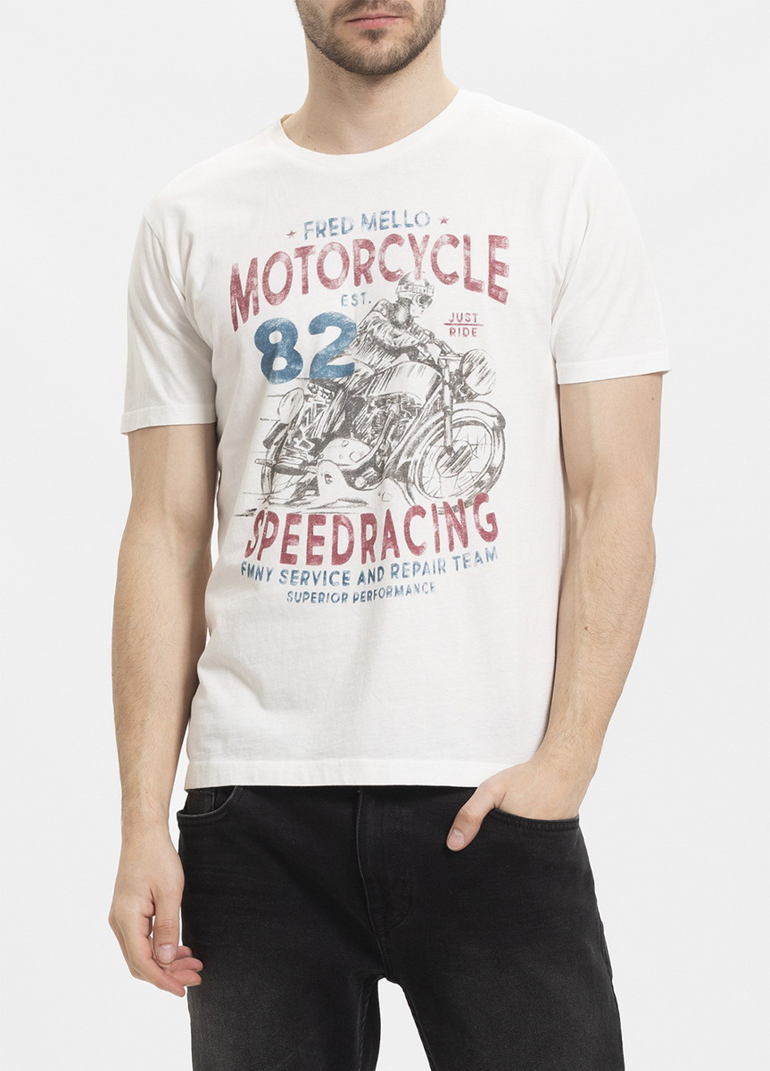 

Футболка Fred Mello XXL Белый (FM20W06TG_OFF WHITE-XXL)
