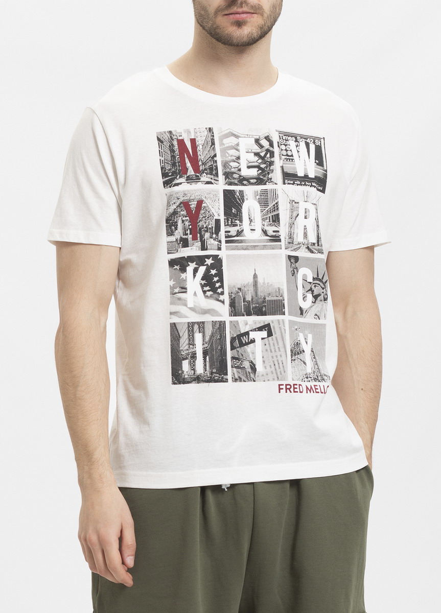 

Футболка Fred Mello XXL Белый (FM20W16TG_OFF WHITE-XXL)