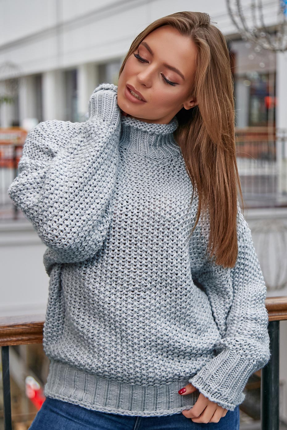 

Свитер S070.3813 Seventeen - серый, Свитер S070.3813 Seventeen S-XL серый
