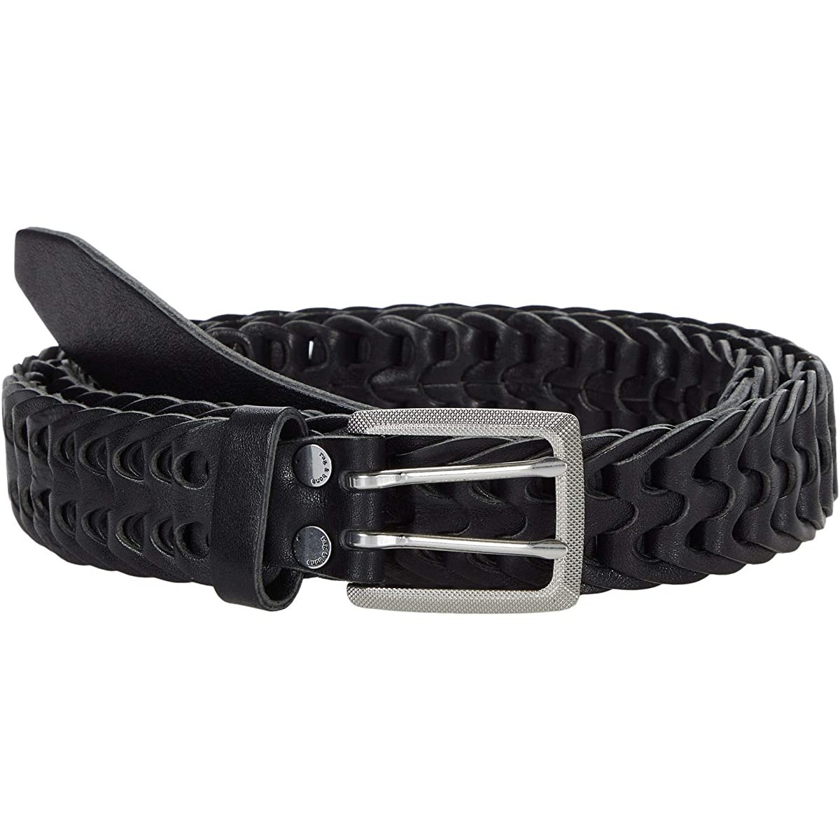 

Ремень rag bone Woven South Dress Belt Black, L (48)