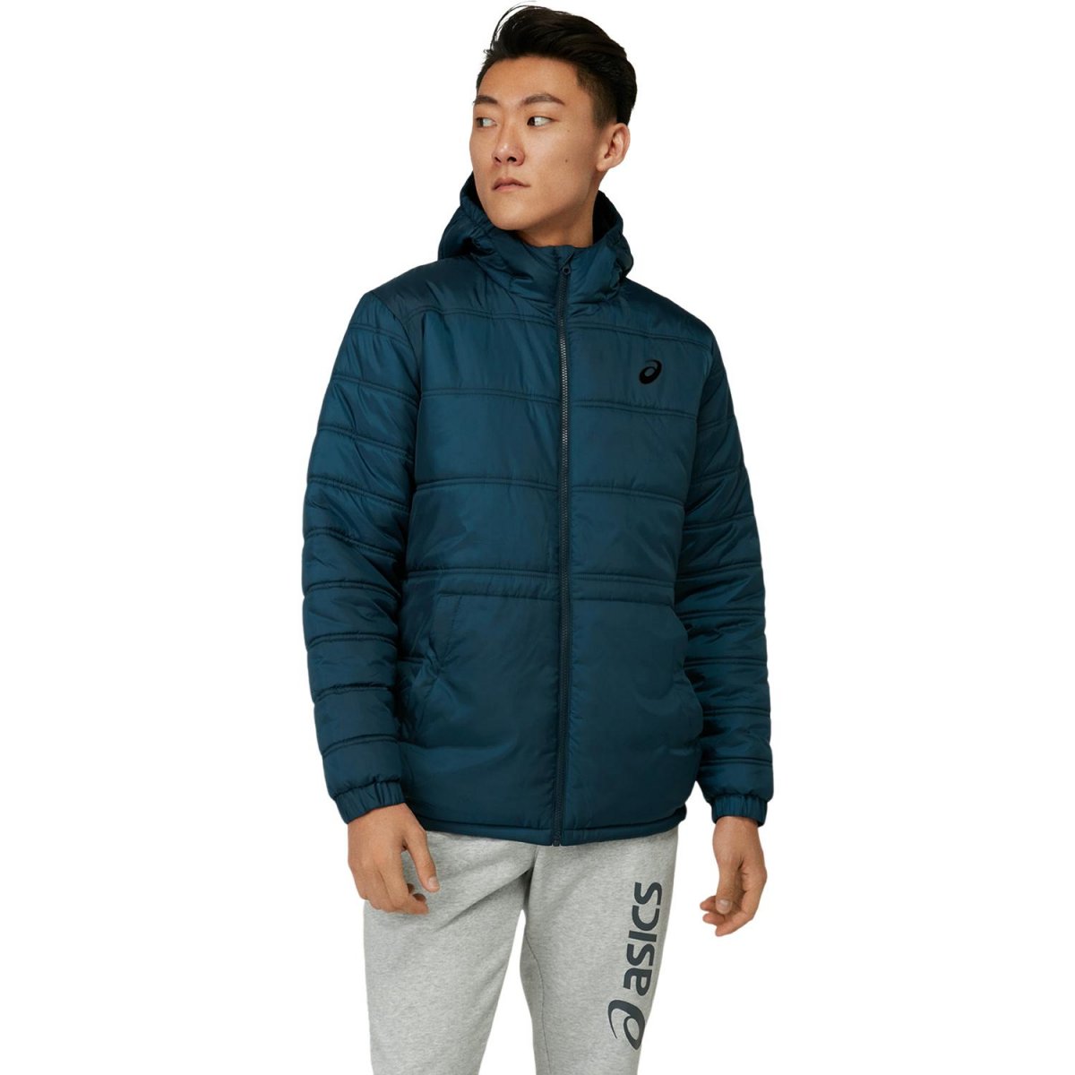 

Пуховик Asics PADDED JACKET M  синий c-2031C504-400, Пуховик Asics PADDED JACKET M XL синий c-2031C504-400