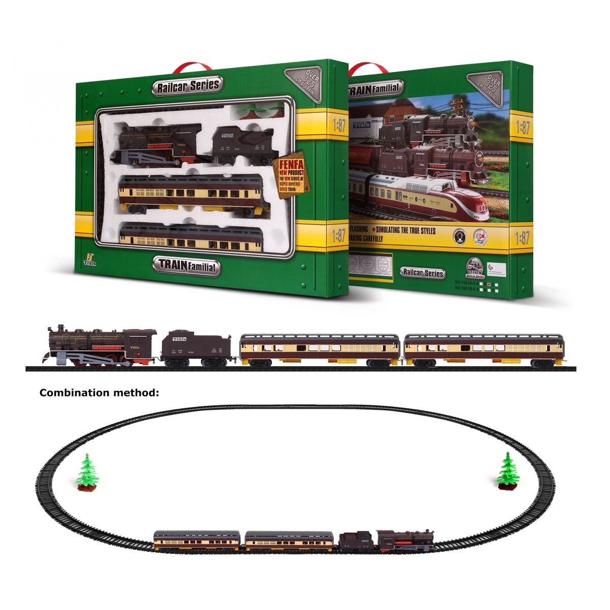 

Игровой набор "Железная дорога" (1601A-4B)
