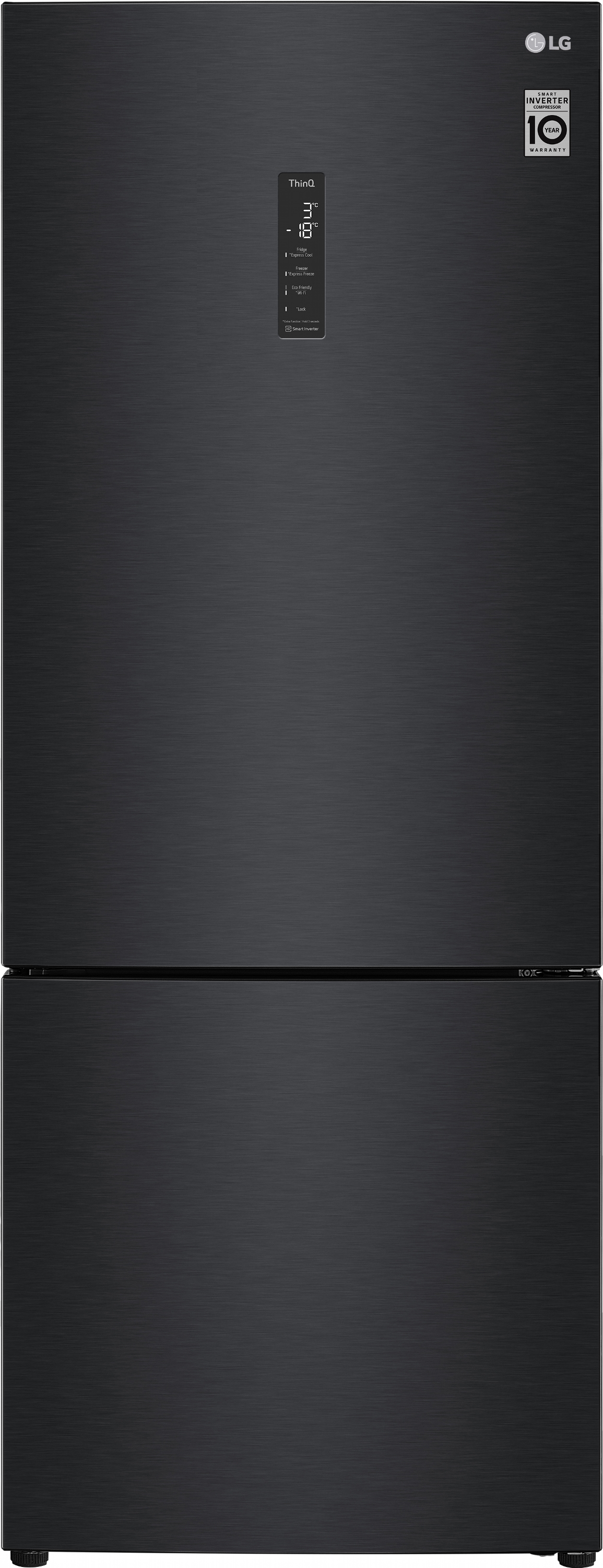 Акція на Двухкамерный холодильник LG GC-B569PBCM від Rozetka UA