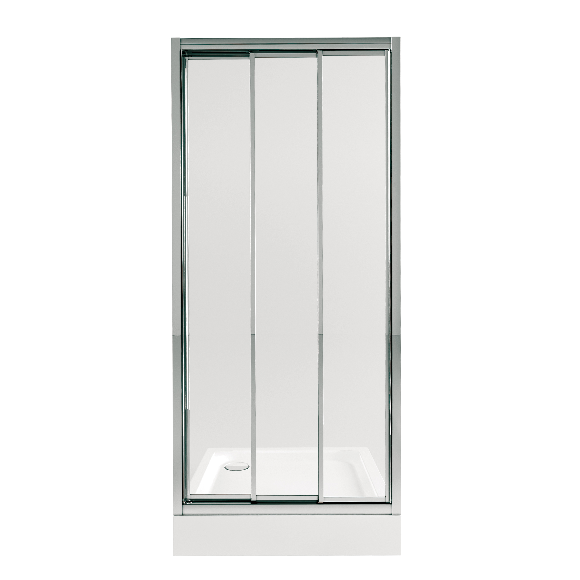 

Набор Qtap дверь в нишу Uniford CRM208.C4 80х80 см + поддон Unisquare 308815 с сифоном