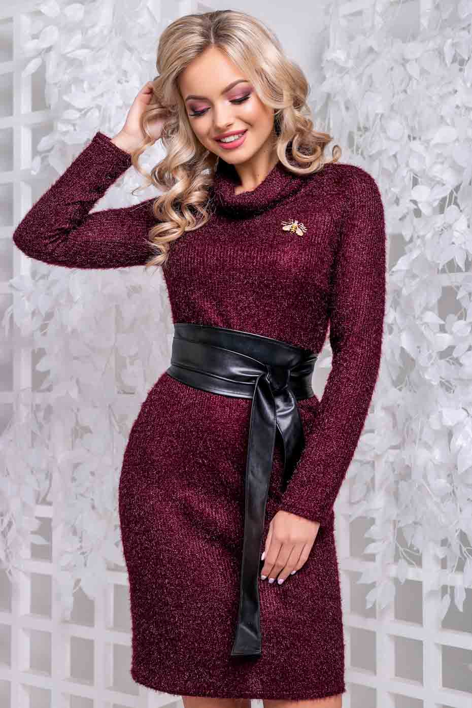 

Платье 1044-1.2831 Seventeen  марсала, Платье 1044-1.2831 Seventeen XL марсала