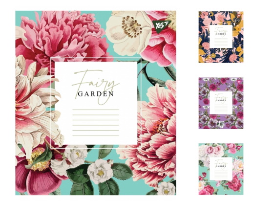 

Набор тетрадей 24 кл. YES Fairy garden, цена за уп. 20шт(765530)