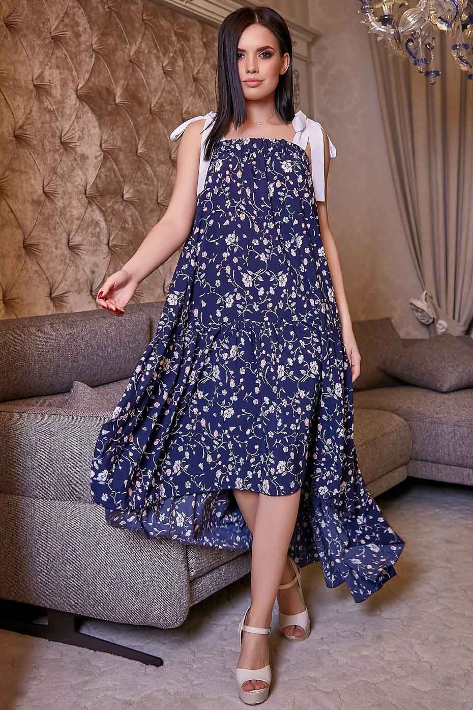

Платье-сарафан 1161.3448 Seventeen XXL- темно-синий, Платье-сарафан 1161.3448 Seventeen XXL-3XL темно-синий