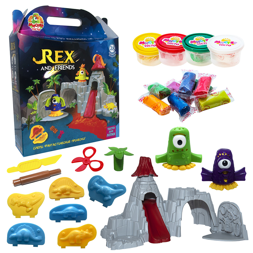 

Набор для креативной творчести «Rex and friends»(71506S)