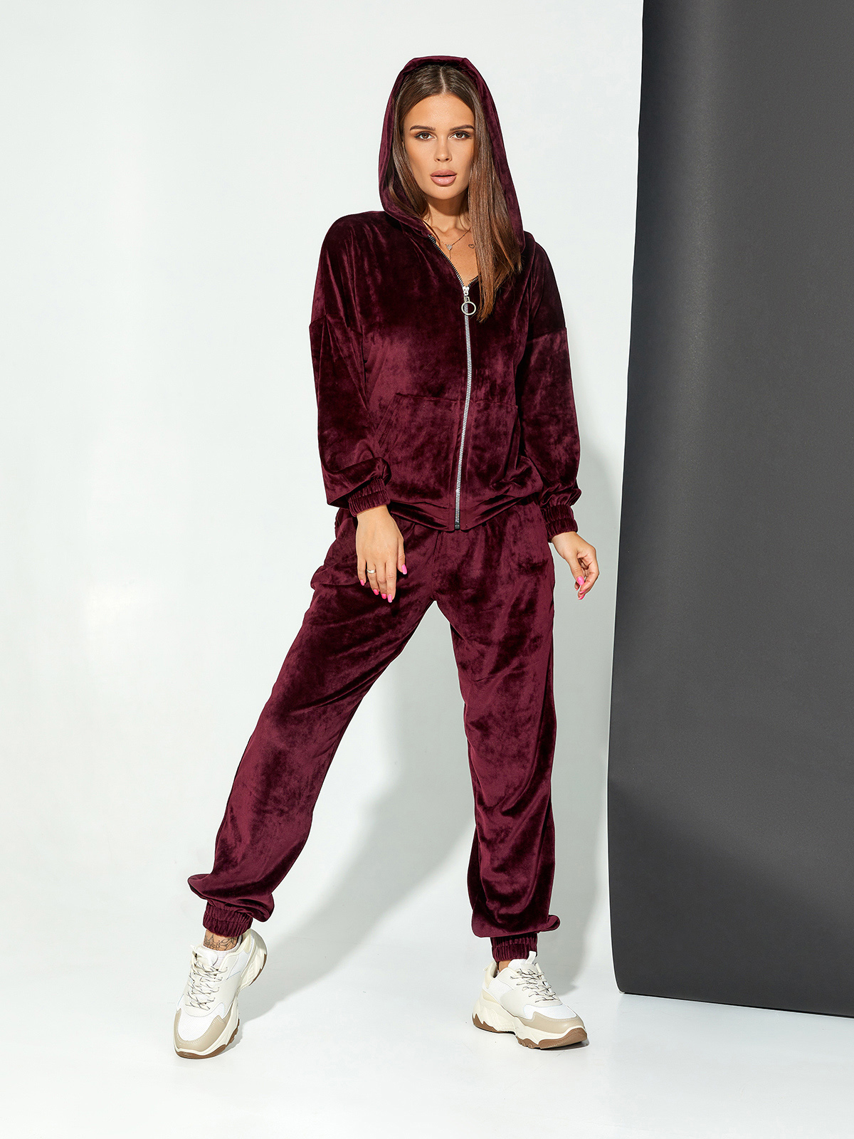

Спортивный костюм ISSA PLUS SA-78 L Бордовый