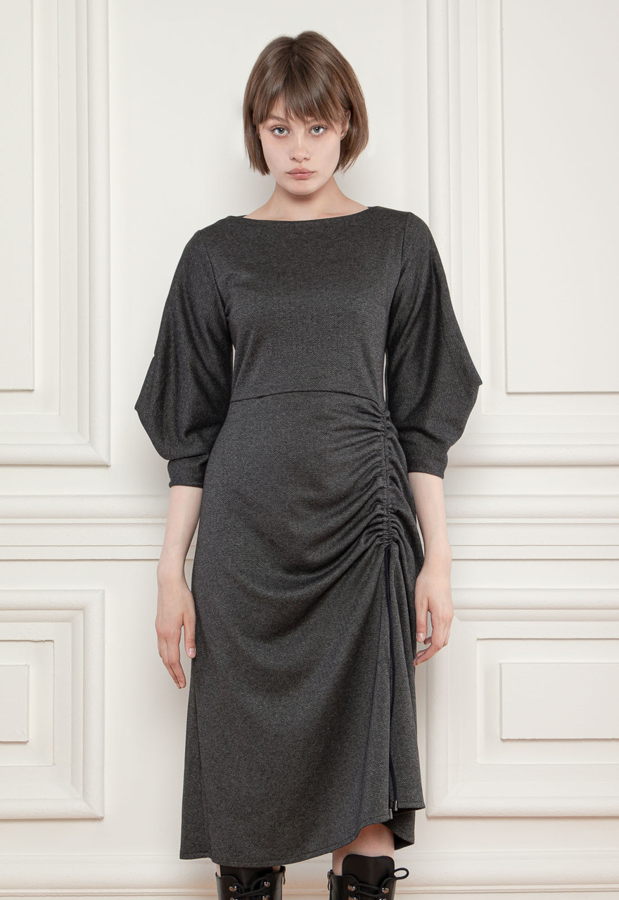 

Платье Dolcedonna Фицровия /52 серый СК-21209, Платье Dolcedonna Фицровия 50/52 серый СК-21209