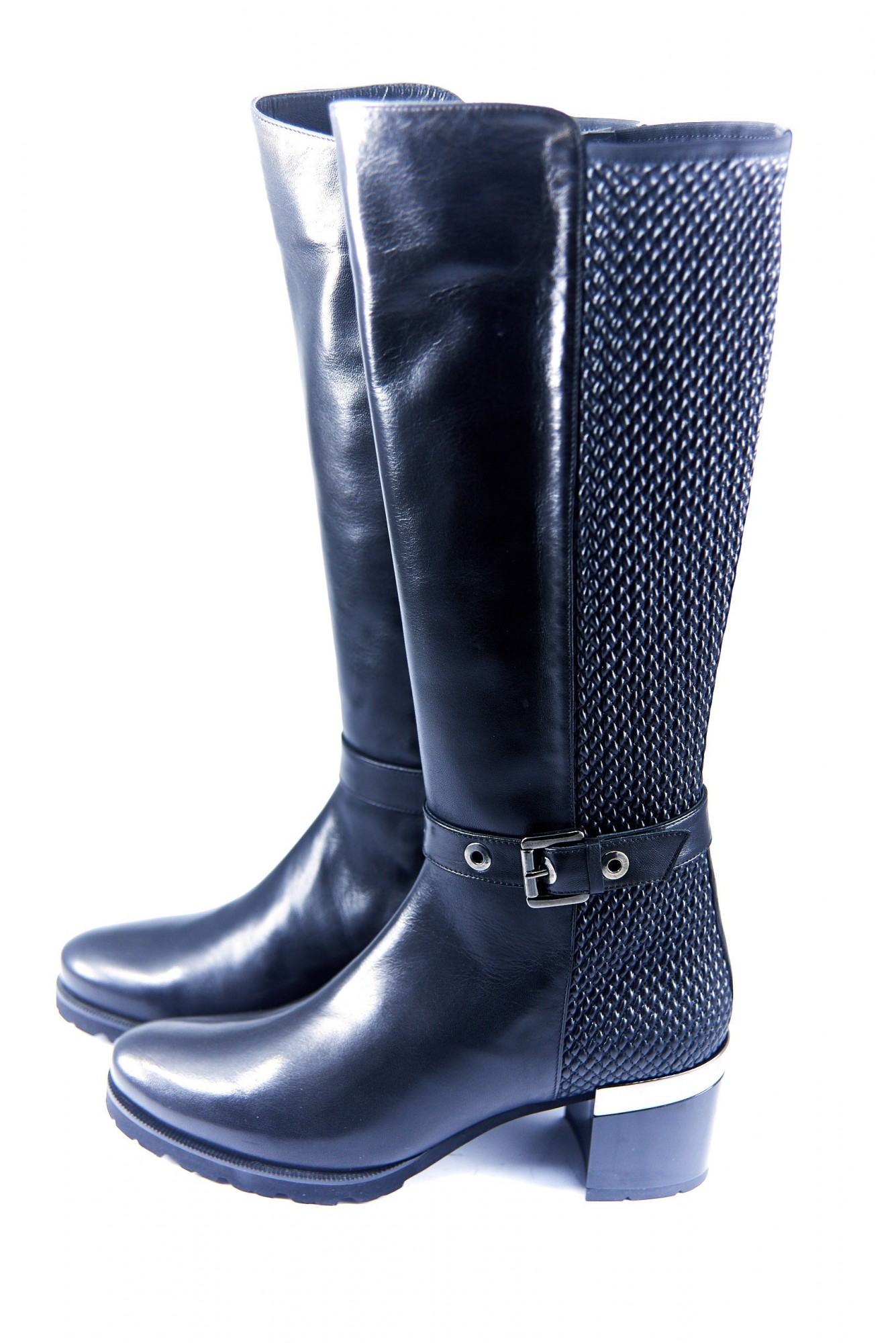 

Сапоги с резинкой сзади Donna Laura 40 черный