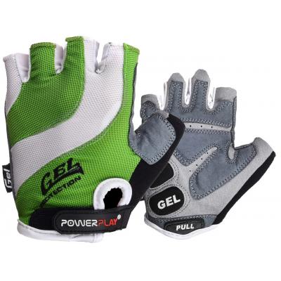 

Велоперчатки PowerPlay 5034 White/Green L (5034C_L_Green)