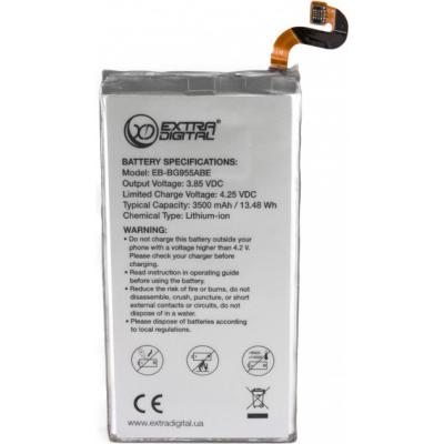 

Аккумуляторная батарея EXTRADIGITAL Samsung Galaxy S8 Plus (EB-BG955ABE) 3500 mAh