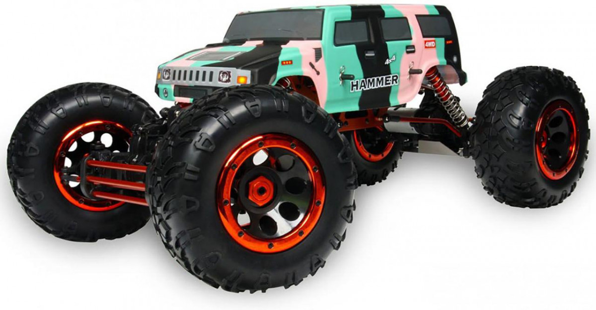 

Автомобиль на радиоуправлении Hsp Big Climber Hummer 18 4WD electro Rtr #I/S