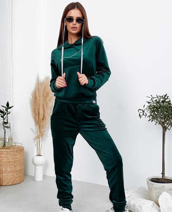 

Спортивный костюм G&M k-84341 42-44 Размер цвет изумрудный