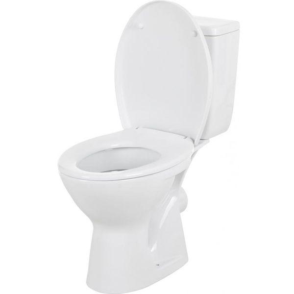 

Унитаз-компакт Cersanit 647 Iva CCKZ1014300783 з бачком і сидінням