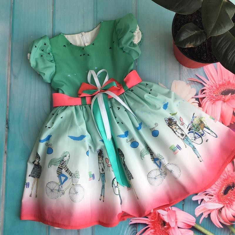 

Платье Lady in style 5 лет 110 см Зеленое