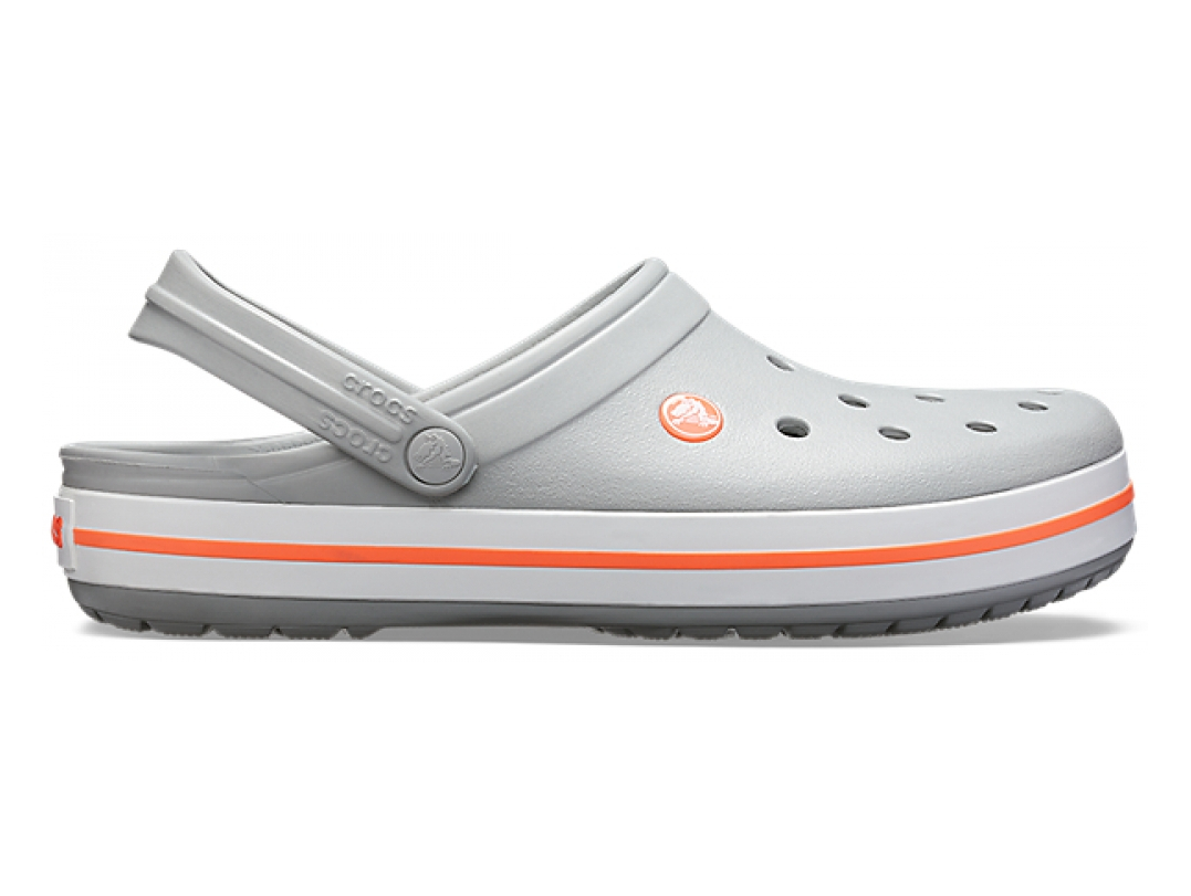 

Жіночі сабо Crocband Light Grey/Bright Coral M5-W7 (37) серые с оранжевым