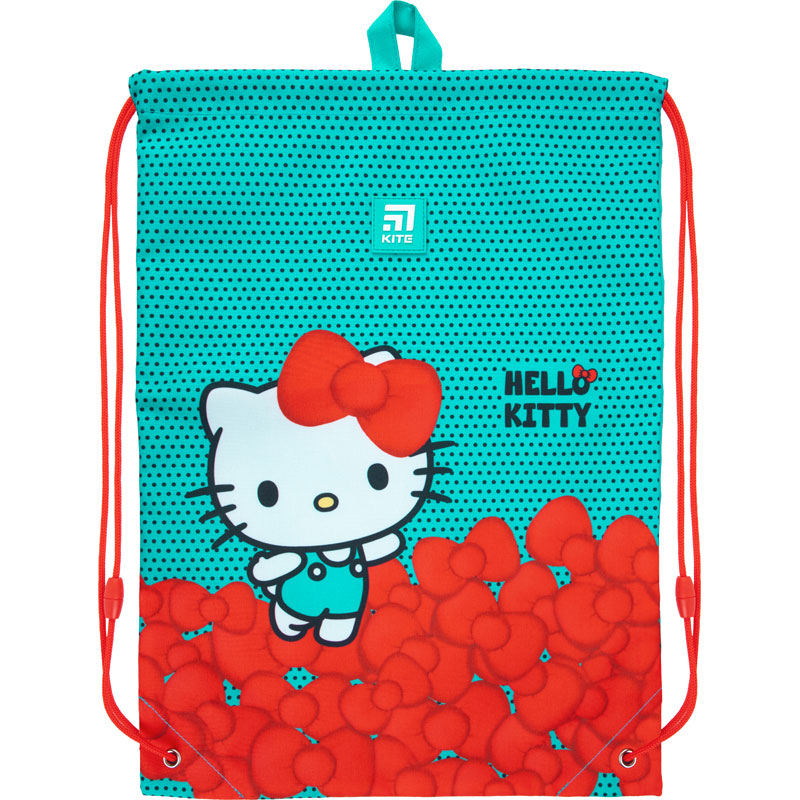 

Сумка для обуви Kite Education Hello Kitty 46х33 см бирюзовая (HK21-600M)