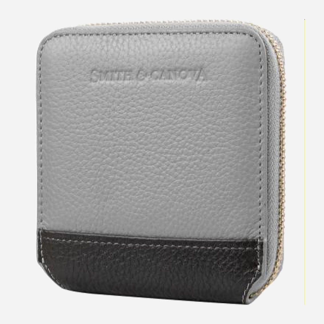 

Женский кошелек кожаный Smith & Canova FUL-26803-grey-dkgry Зеленый