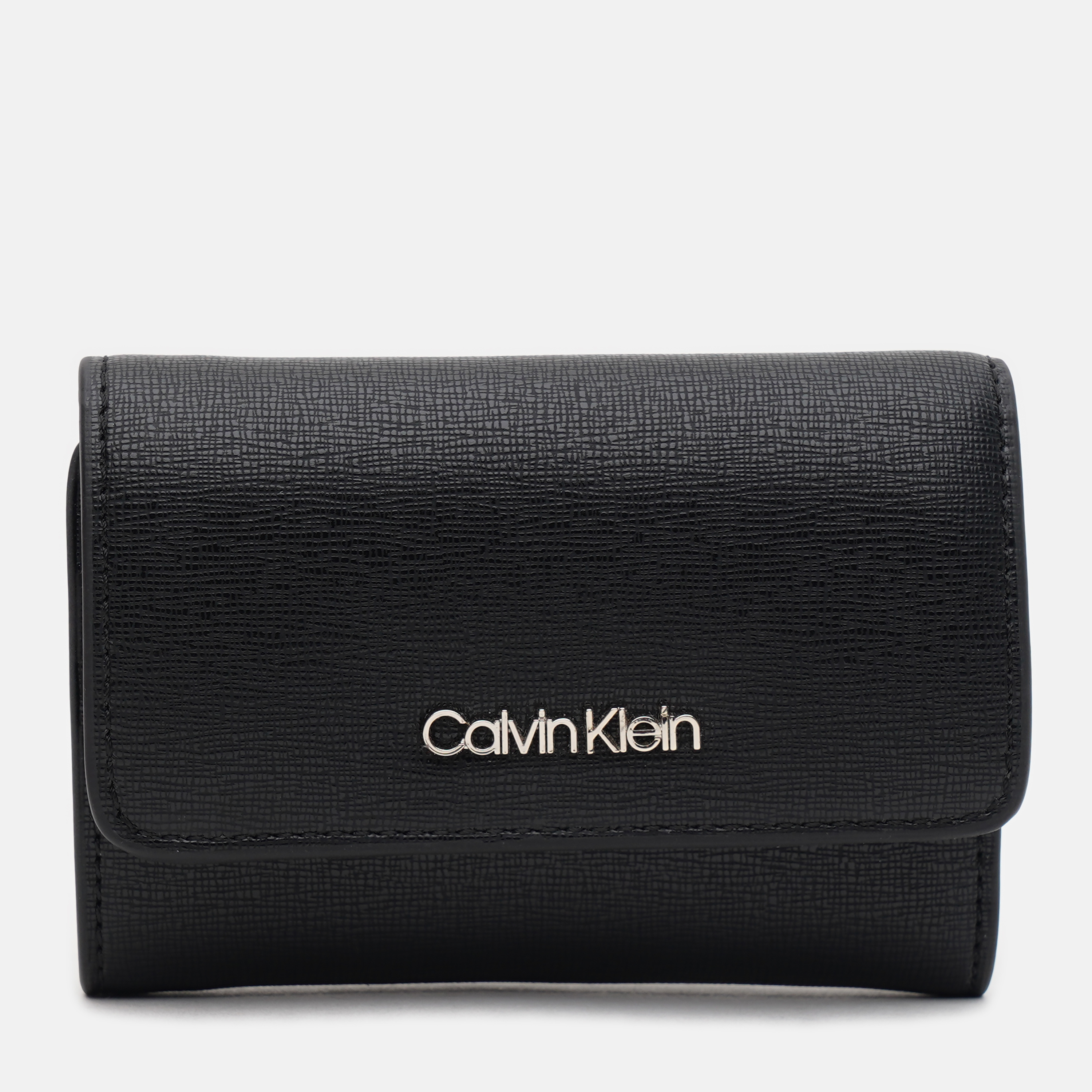 

Женский кошелек Calvin Klein Jeans Trifold Sm Saffiano K60K608338-BAX Black