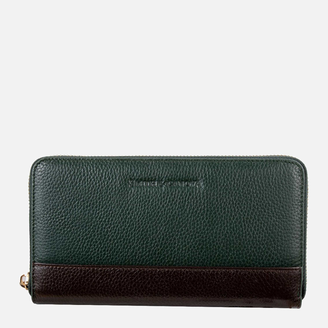 

Женский кошелек кожаный Smith & Canova FUL-26800 Green Brn