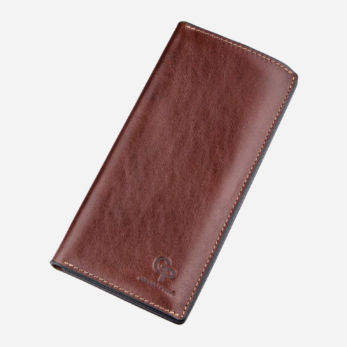 

Кожаный мужской кошелек Grande Pelle leather-11213 Коричневый