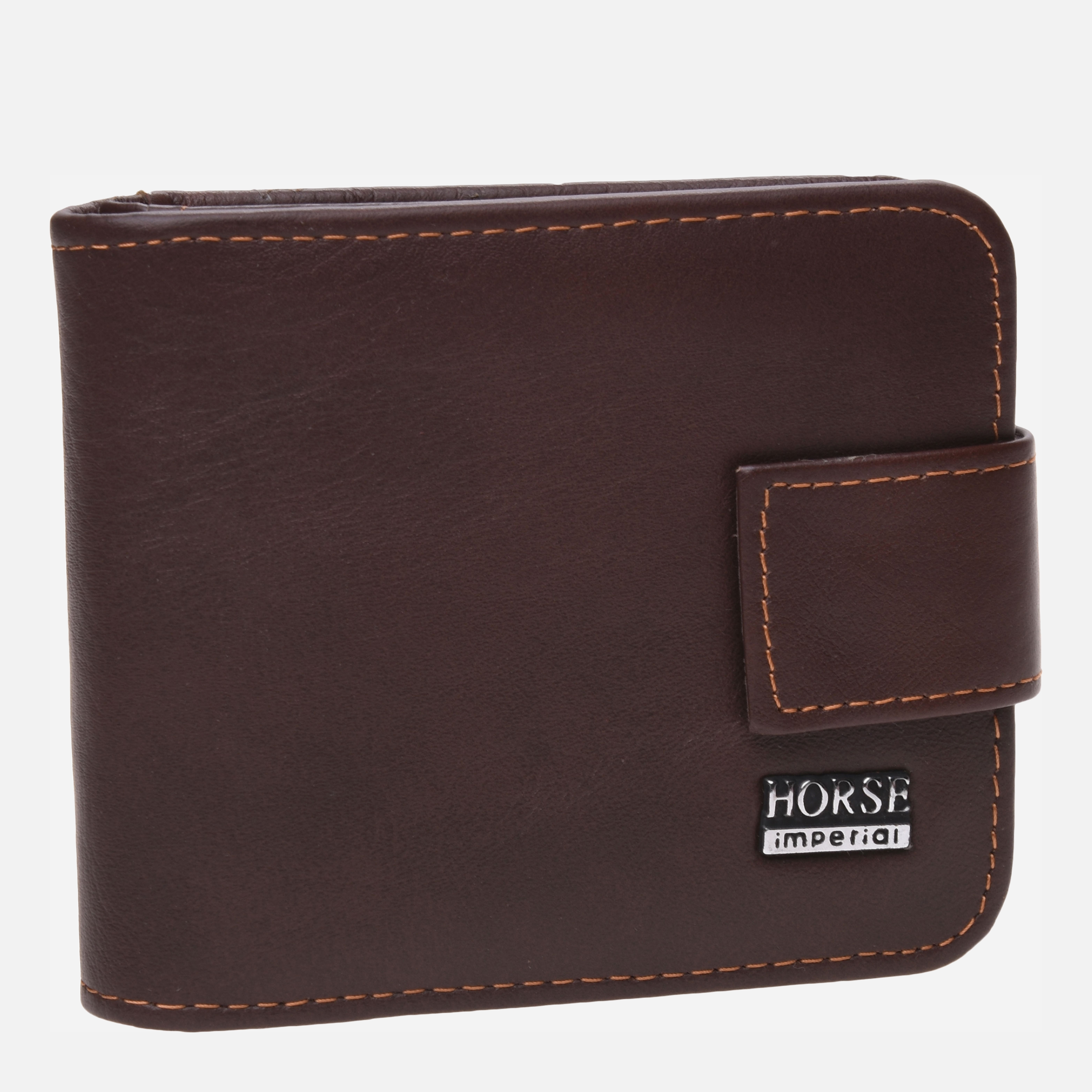 

Мужской кошелек кожаный Laras K10029 Brown