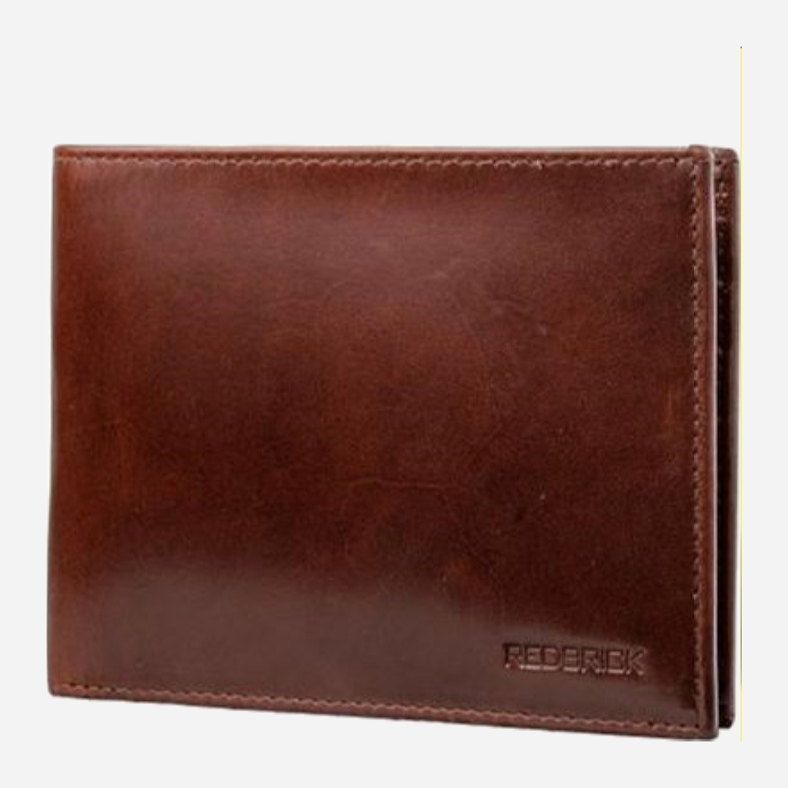 

Кожаный мужской кошелек Redbrick FULRBW0018-BRN Коричневый
