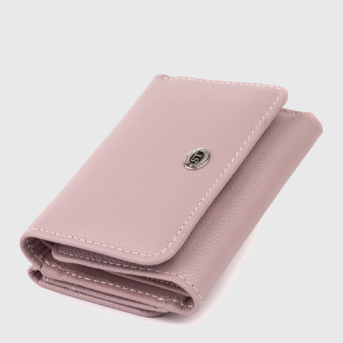 

Женский кошелек кожаный ST Leather Accessories 19254 Лиловый