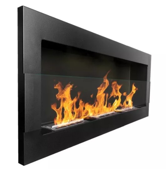 

Биокамин с ароматерапией GMT 1200x400x12 черный мат со стеклом