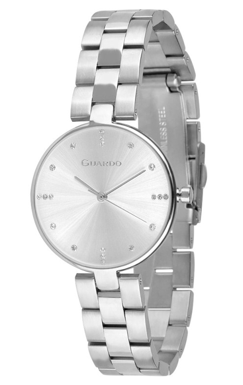 

Женские наручные часы Guardo 012666-1 (m.SS)