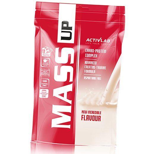 

Гейнер, Mass UP, Activlab 3500г Персик (30108002)