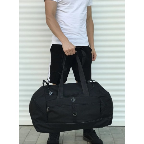 

Большая дорожная сумка Oxford 60 л Украина Black (1128)