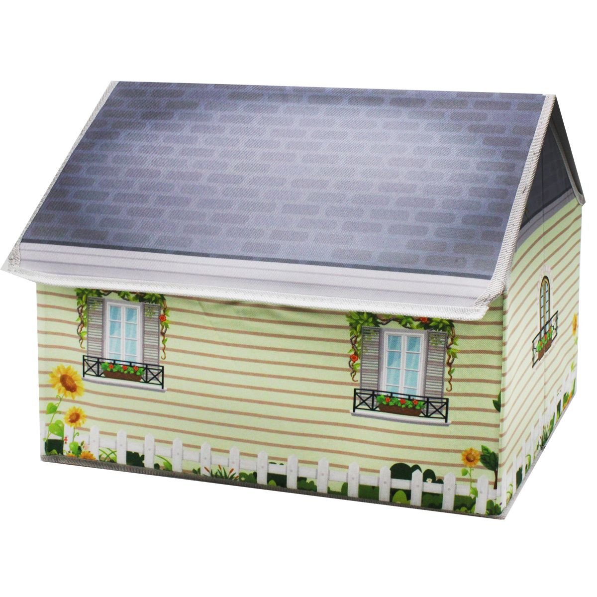 

Корзина для игрушек Домик вид 2 MiC (YJ259210223-1-2) (169930)