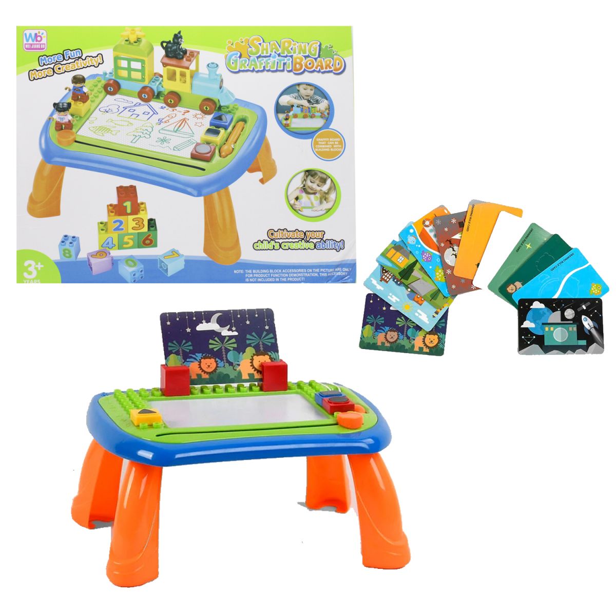 

Игровой столик синий MiC (009-2023/2025) (170426)