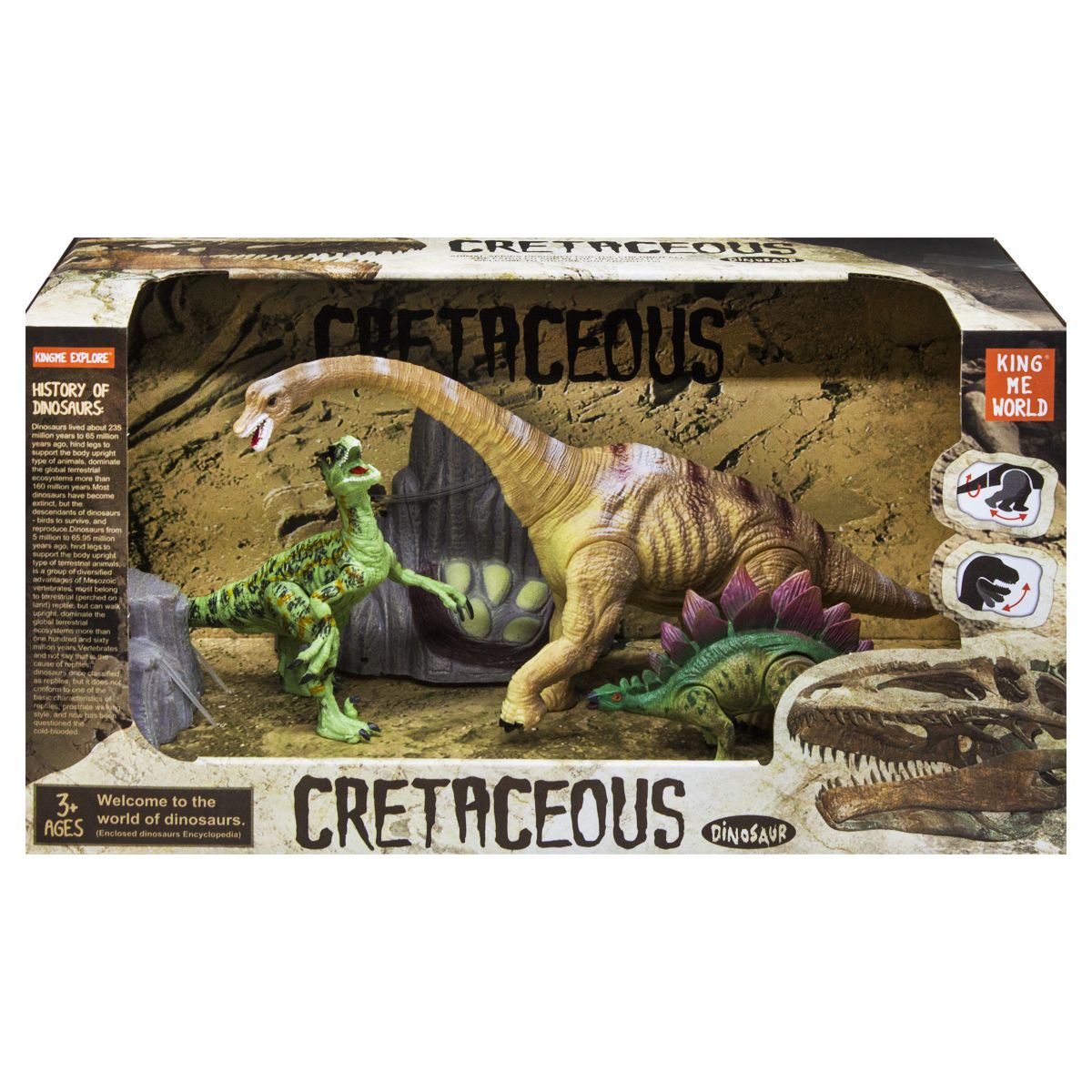

Набор динозавров Cretaceous диплодок MiC (4402-4/4402-3) (154926)