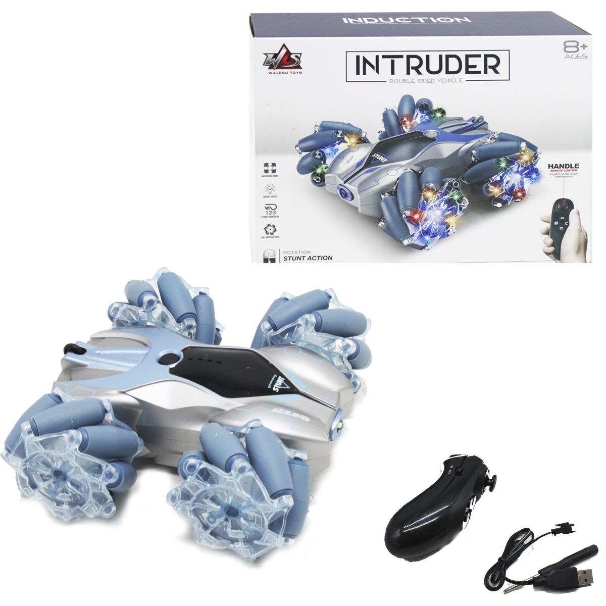 

Перевертыш Intruder серебристый MiC (RQ2095) (169818)