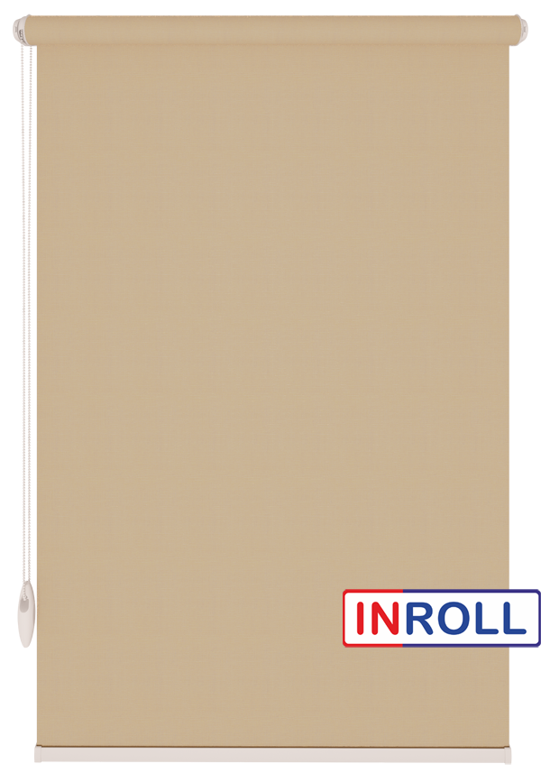 

Ролета тканевая INROLL Есо-Mini 112,5х185 см Camila Маккофе A605