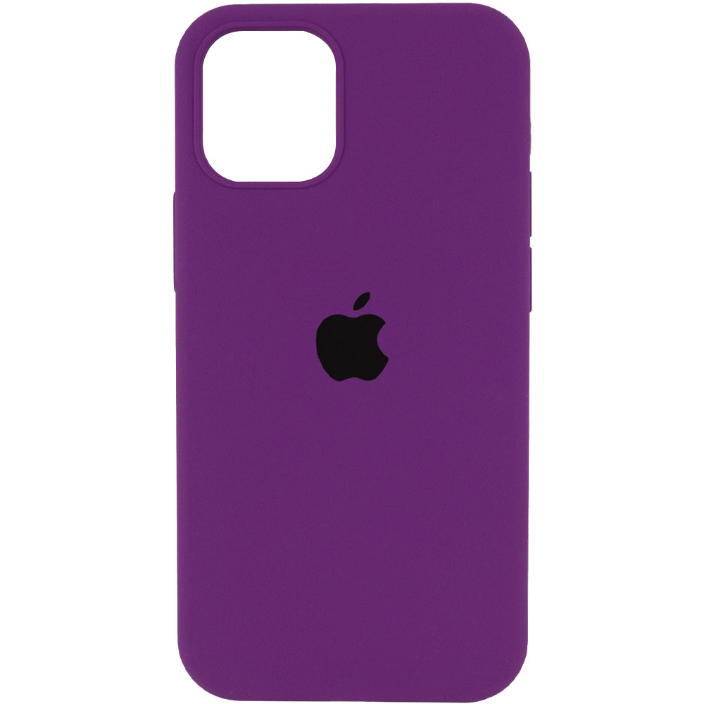 

Чехол Silicone Case Full Protective (AA) для Apple iPhone 13 mini (5.4") Фиолетовый / Grape