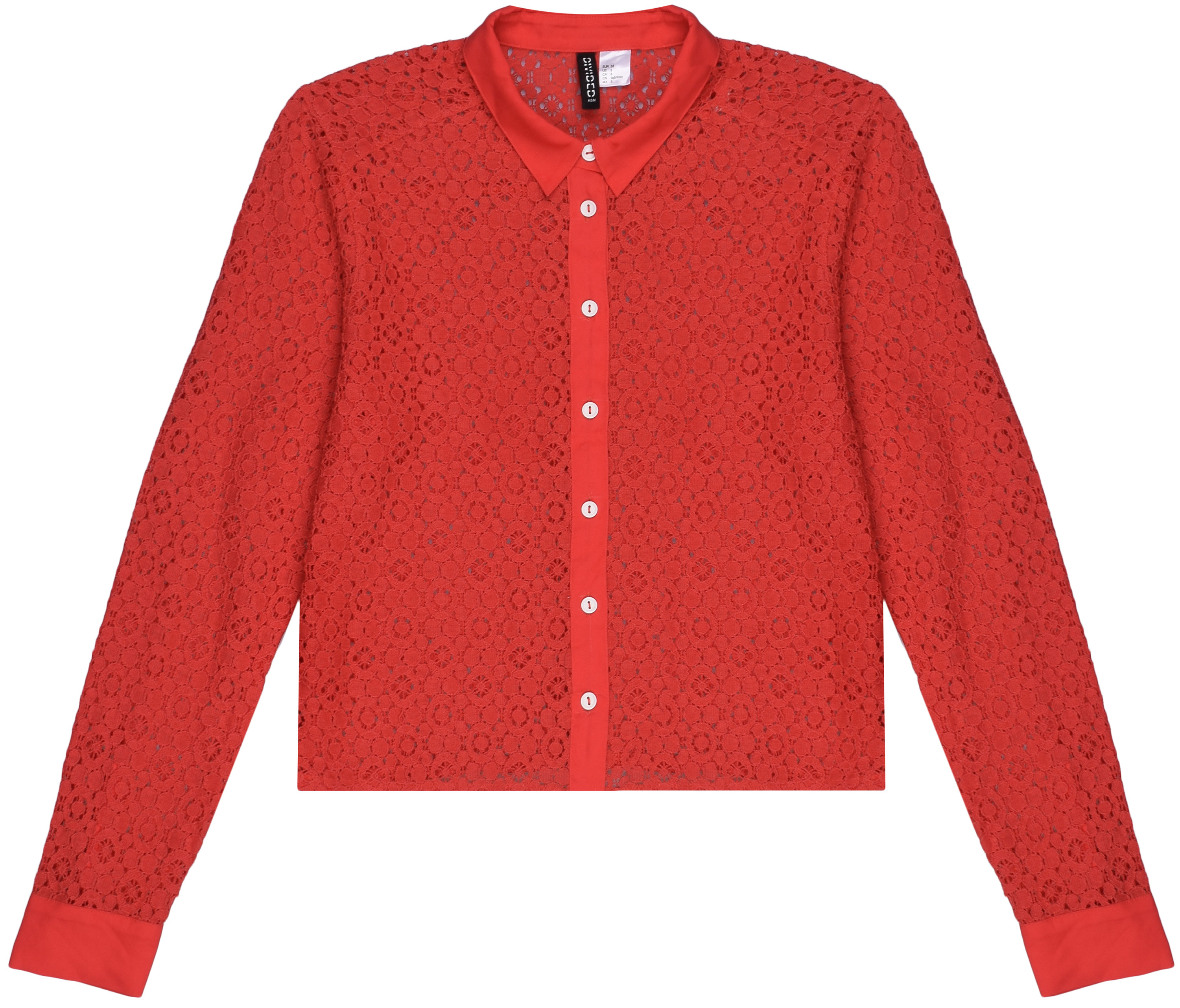 

Блузка H&M 128885511 38 Красная