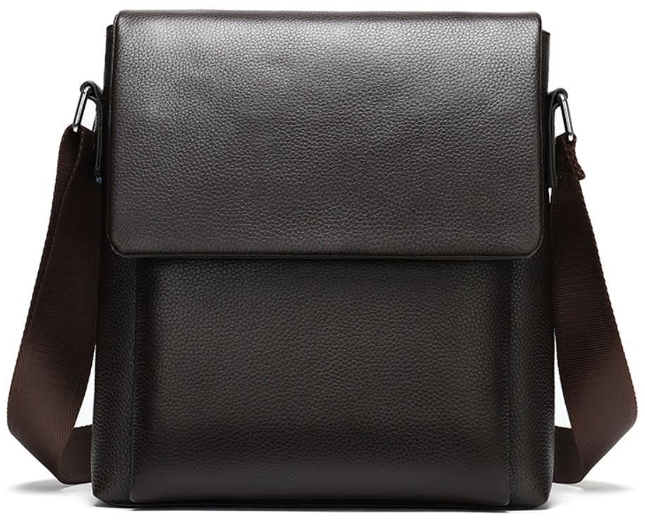 

Мужской кожаный мессенджер Tiding Bag A25-1278C