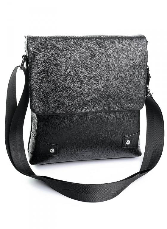 

Мужская сумка кожаная LY-8811 черная black