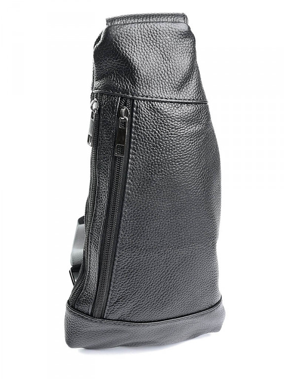 

Мужская сумка кожаная 4029 черная black